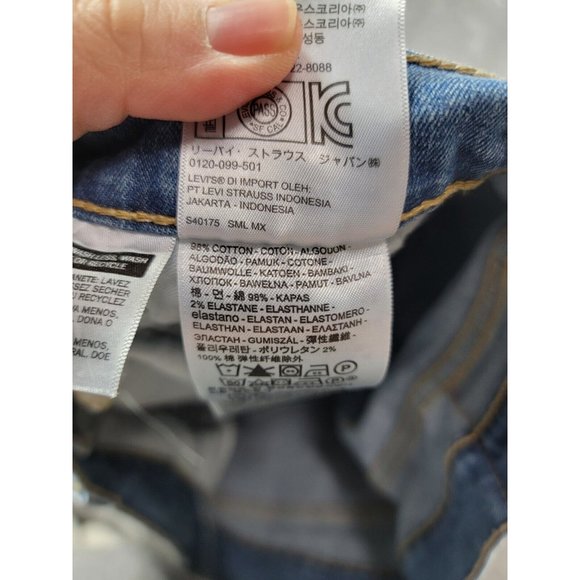 Levi’s 505 Denim Jeans Mens Size 36x29 light Medium Blue Wash - Picture 5 of 8